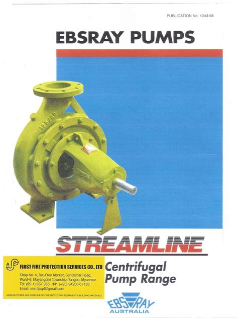 ebsray centrifugal pump catalogue|ebsray pump catalogue pdf.